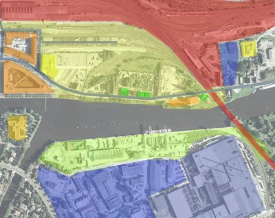 Lageplan Alter Stadthafen Oldenburg